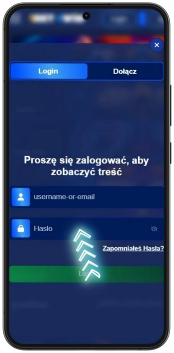 formularz logowania 1bet4win